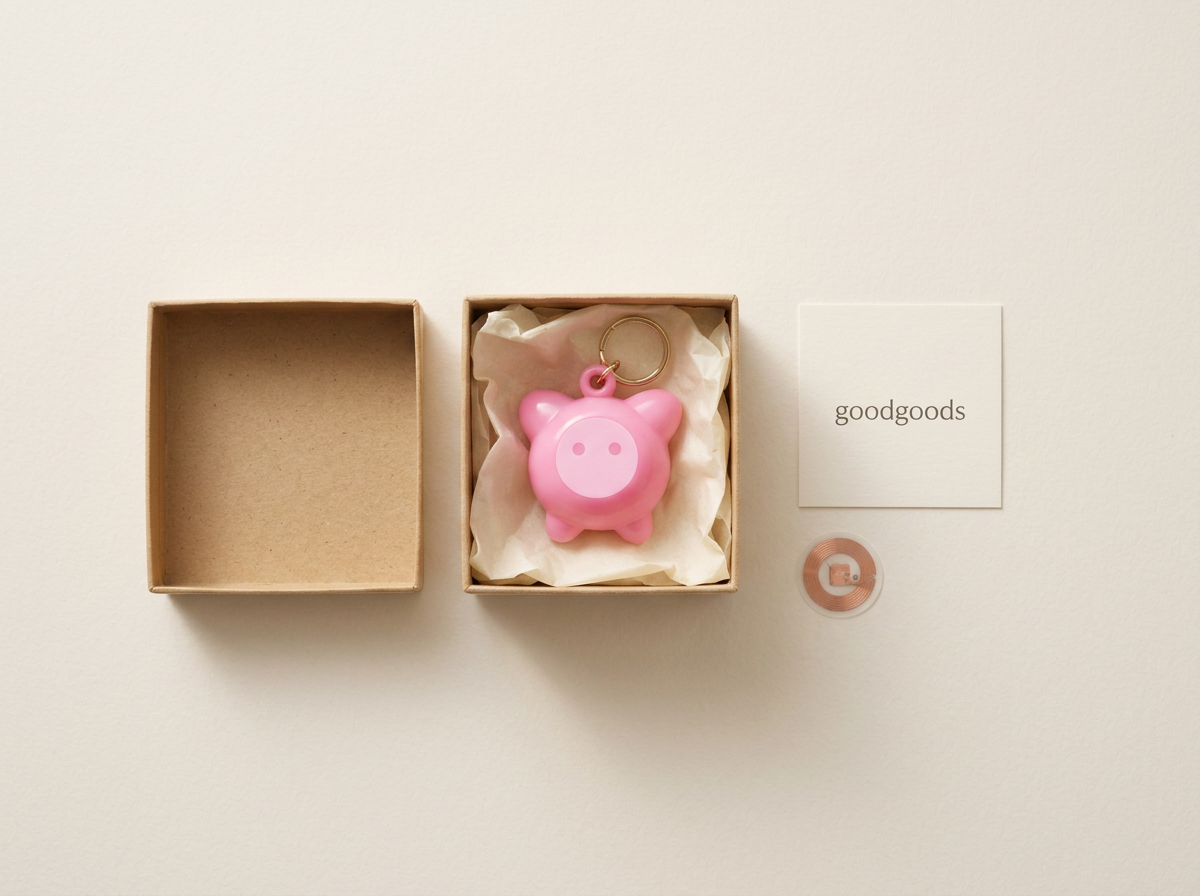 goodgoods 品牌包装：压印礼盒、印花包装纸、产品吊牌